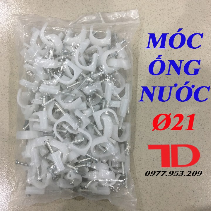 Đinh móc ống nước, dây điện phi 21 Điện Lạnh Thuận Dung
