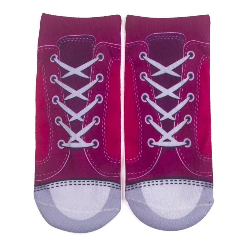 Xixi Đôi Vớ Thuyền In Hình Bàn Chân 3D Vui Nhộn Dành Cho Cả Nam Và Nữ