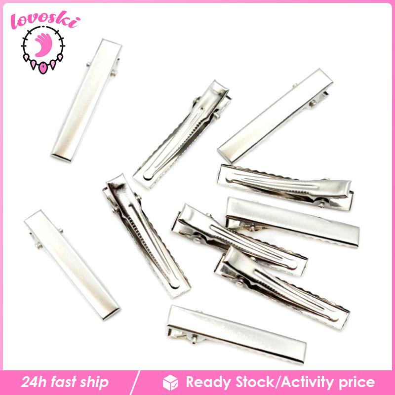 Set 10 Kẹp Tóc Cá Sấu 3.2cm Thời Trang Cho Nữ