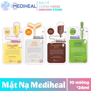 Hộp 10 Miếng Mặt nạ dưỡng da Mediheal Essential Mask EX