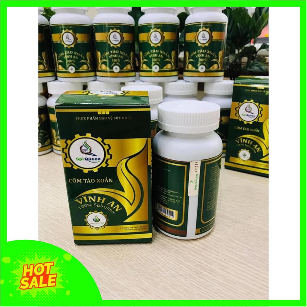 TẢO XOẮN SPIRULINA VĨNH AN