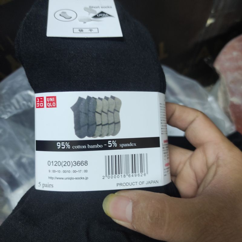 Combo 10 đôi tất vớ cổ ngắn cổ cao Uniqlo hàng xuất nhật giảm hôi chân - Hàng bao đẹp, giá tận xưởng