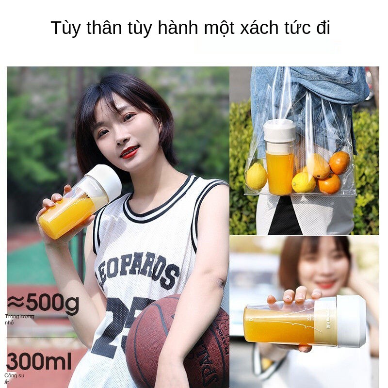 ✹Máy ép trái cây Joyoung gia đình nhỏ mini điện cầm tay đa chức năng nấu ăn nước L3-C9