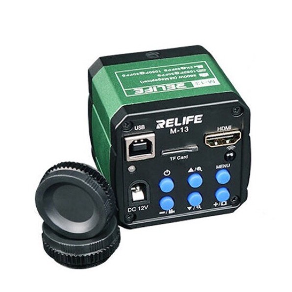 Camera RL-M12/ M13 38Mega Pixel (3800W) hỗ trợ HDMI, USB cho kính hiển vi, len CCTV (hỗ trợ máy tính, laptop)
