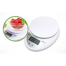 Cân tiểu ly điện tử nhà bếp cao cấp định lượng 1g - 5kg, Cân tiểu li làm bánh độ chính xác cao kèm 2 viên pin AAA