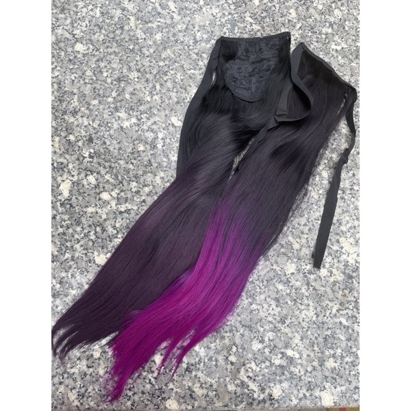 ẢNH THẬT +CLIP - Tóc Cột Nhuộm Ombre (xoăn / thẳng)