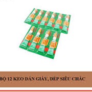 Bộ 12 Keo Dán Giày Dép Siêu Chắc