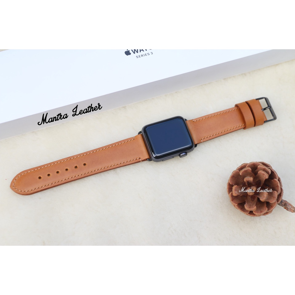 Dây Da Thay Thế Dành Cho Apple Watch - Handmade