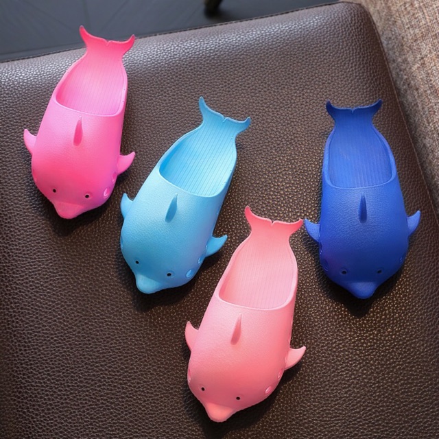 Dép Cá Heo Ngộ Nghĩnh Cho Bé Cao Su Dẻo PVC Size 24-35 - Hàng Nhập Quảng Châu - Lucky Girl shop