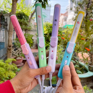 Máy uốn tóc mini tạo kiểu nhỏ gọn tiện dụng