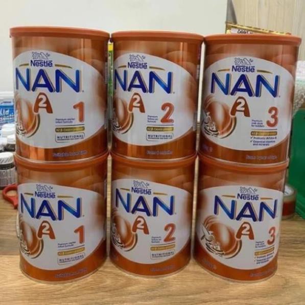 Sữa Nan A2 Úc đủ số hộp 800g