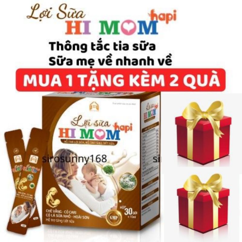 CHÍNH HÃNG Lợi Sữa Hi Mom - Giúp Tăng Tiết Sữa,Mát Sữa,Thông Tắc Tuyến thumbnail