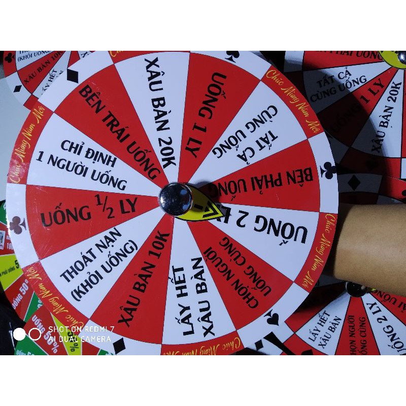 Vòng xoay ăn nhậu mẫu Tết