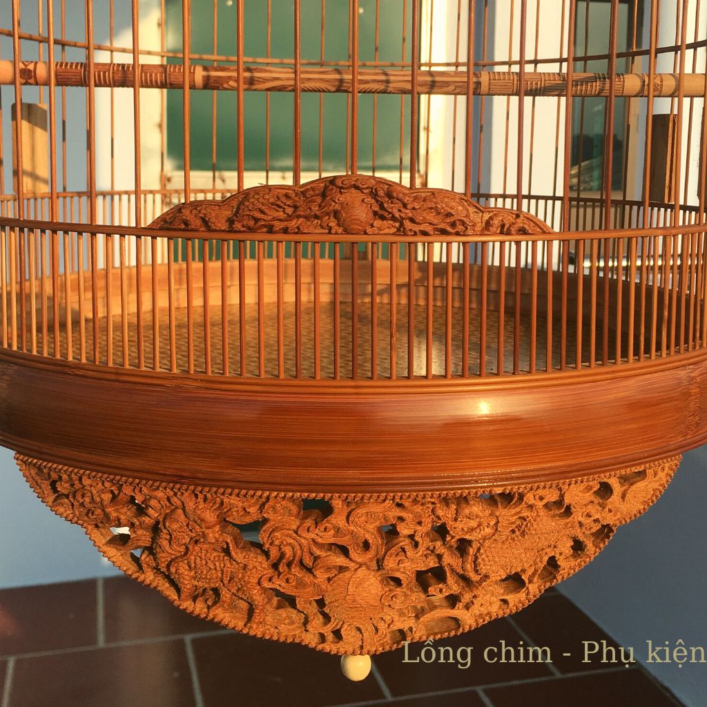 Lồng chim Chòe, Lồng chim Chòe trúc già họa tiết đẹp