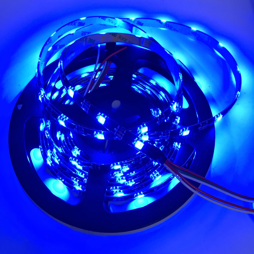 Dây đèn 5050 Rgb Ws2812B Led DC Ws2812 vi mạch Ip30 /5050/Dcv655 30 led/mét