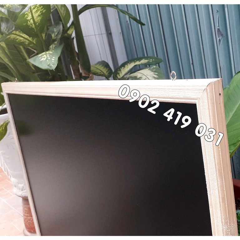 Bảng Menu Khung Gỗ Treo Tường 60 x 80cm