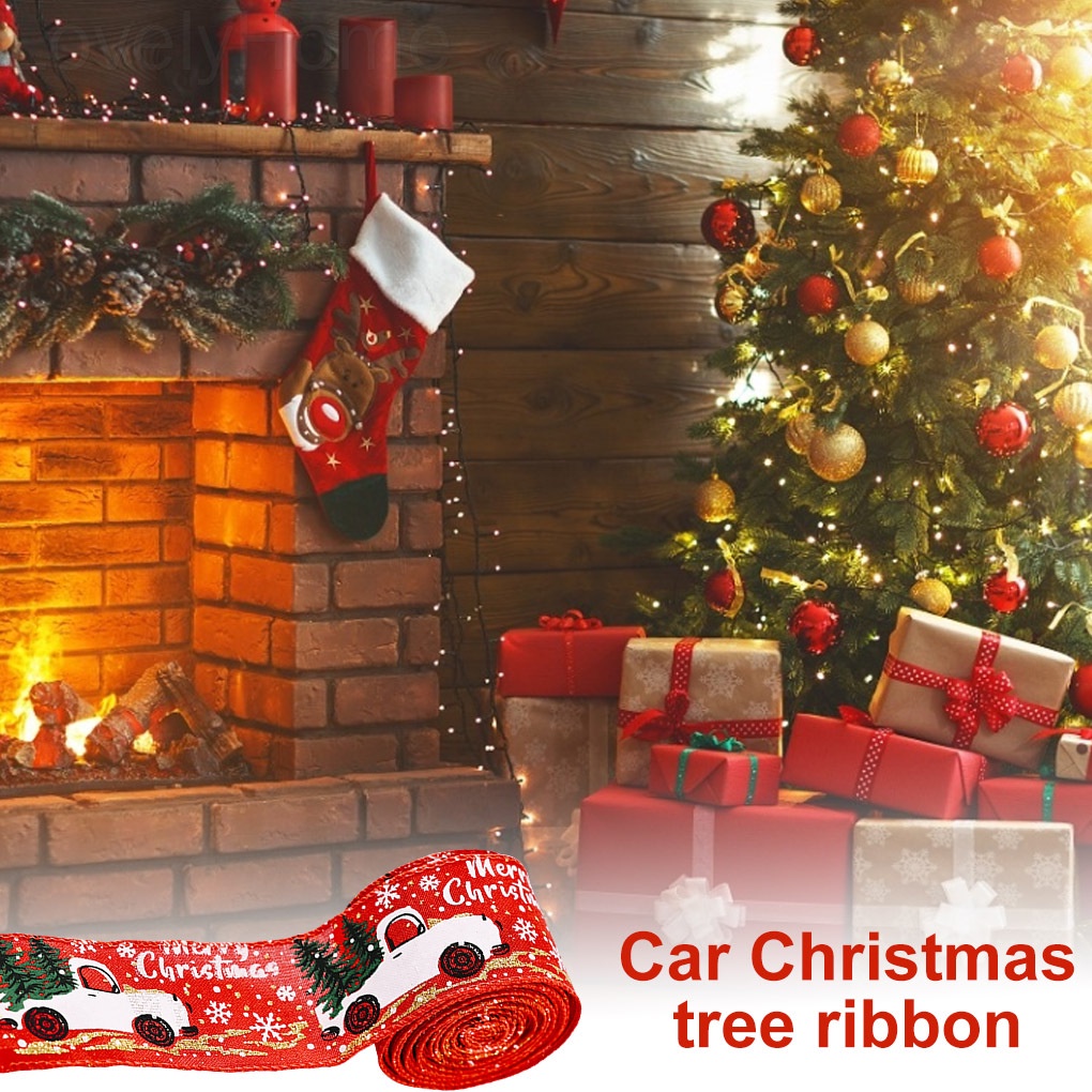 Dây Ruy Băng Trang Trí Cây Thông Noel