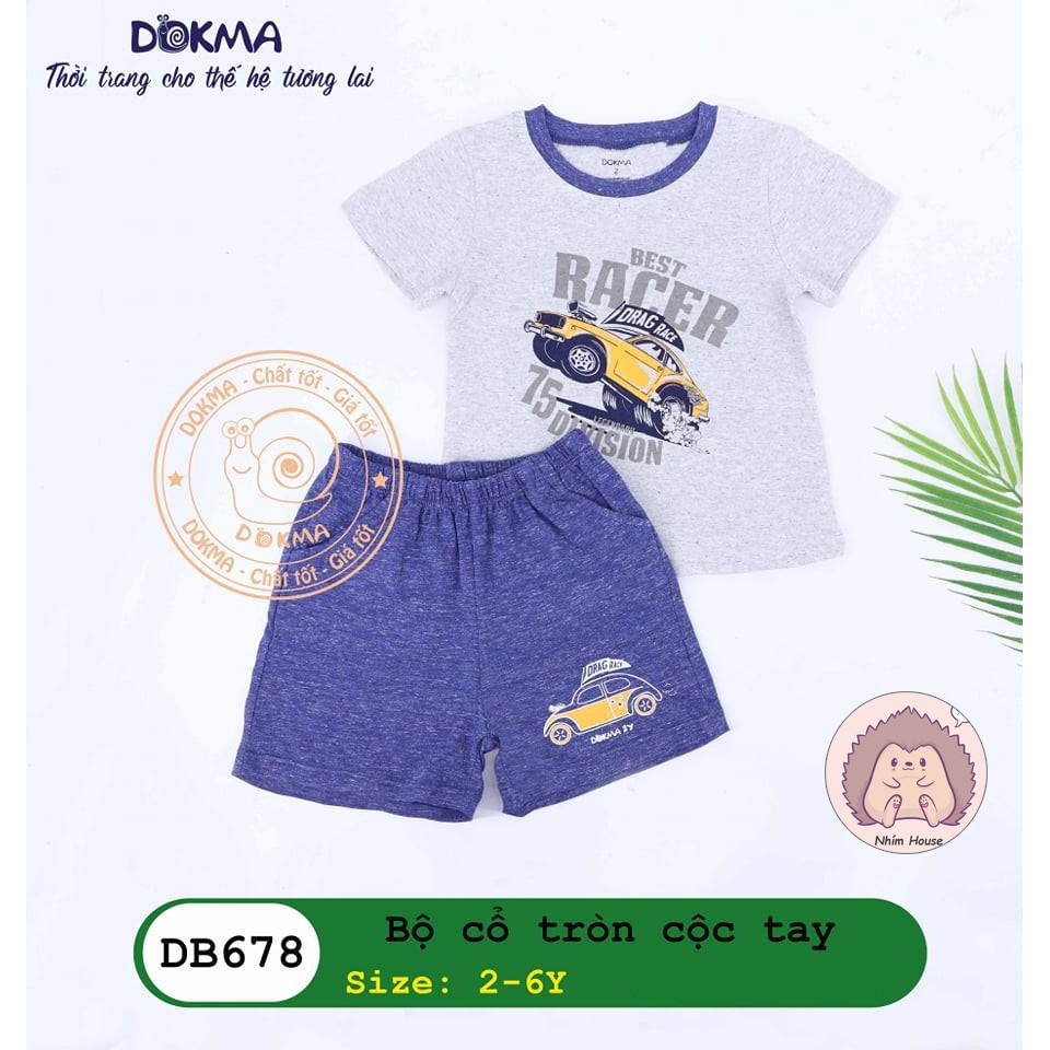 Bộ cổ tròn cộc tay DB678