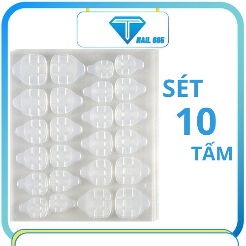 Miếng dán móng giả Silicon hai mặt dùng để dán móng giả cao cấp