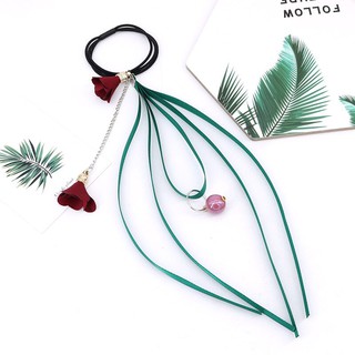 Cột tóc hoa rơi cổ trang
