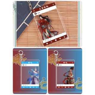 Móc khóa insta na tra, ngao bính, hoa thành, tạ liên - thiên quan tứ phúc