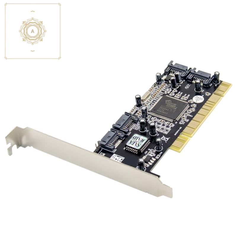 Card Mở Rộng 3114 Sata Pci Sata 4 Cổng Pci Raid Card Pci Sang Sata Phù Hợp Cho Máy Tính / Máy Tính Để Bàn