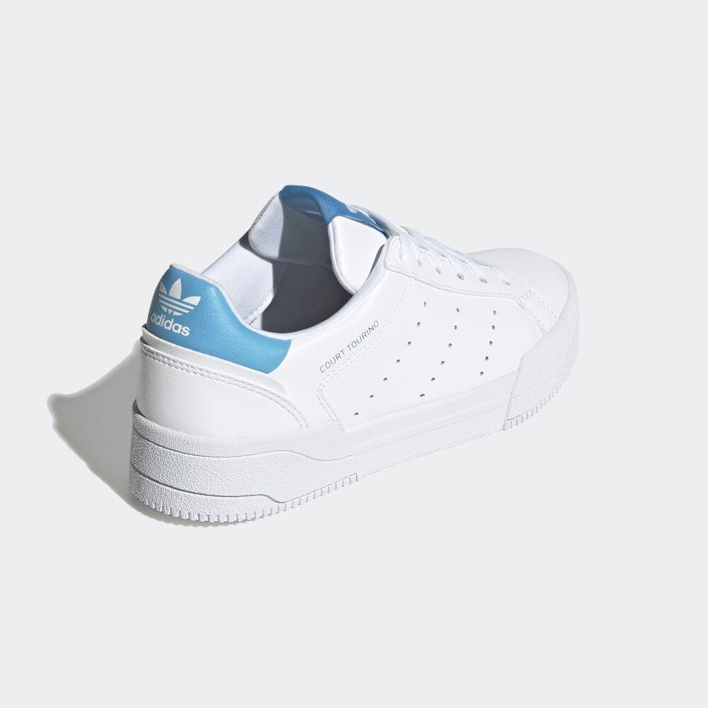 Giày sneaker adidas court torino &quot;Light Blue&quot; H00763 - hàng chính hãng - Bounty Sneakers