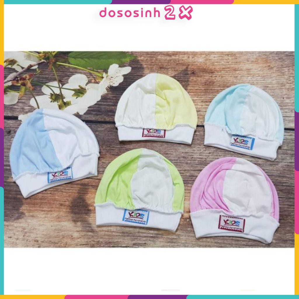 Mũ sơ sinh hãng kids chất cotton mềm mát