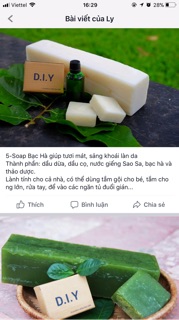 Set 8 bánh Soap thơm thảo dược không hoá chất