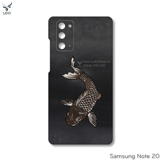 Dán da Samsung Note 20 theo yêu cầu