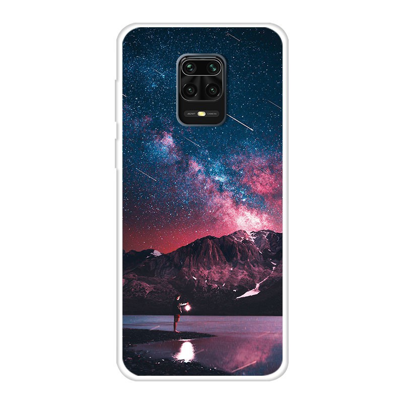 Ốp điện thoại cao su 15 mẫu họa tiết cho Xiaomi Redmi Note 9S Note9S 9 S