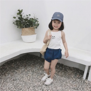 Set bộ bé gái quần chip