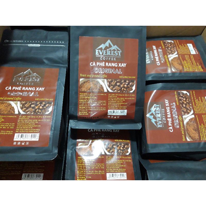Cà phê Rang xay Original Everest 500g