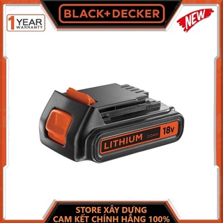Pin lithium cho máy khoan 18v-2ah black & decker bl2018-kr - hàng chính hãng