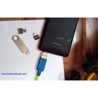 Đầu giắc chuyển USB to Micro USB OTG