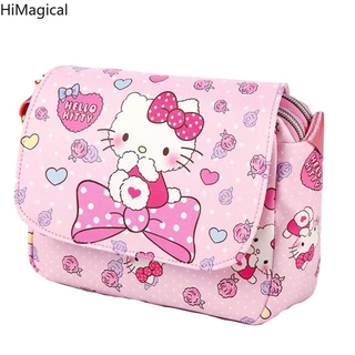 Túi Xách Tay Nữ In Hình Hello Kitty