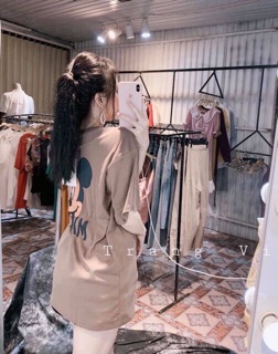Áo Thun Form Rộng Tay Lỡ Mickey