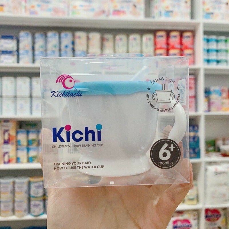 CỐC TẬP UỐNG KICHI 3 GIAI ĐOẠN CHO BÉ