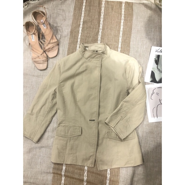 Pass áo khoác kaki tay lửng size S_M
