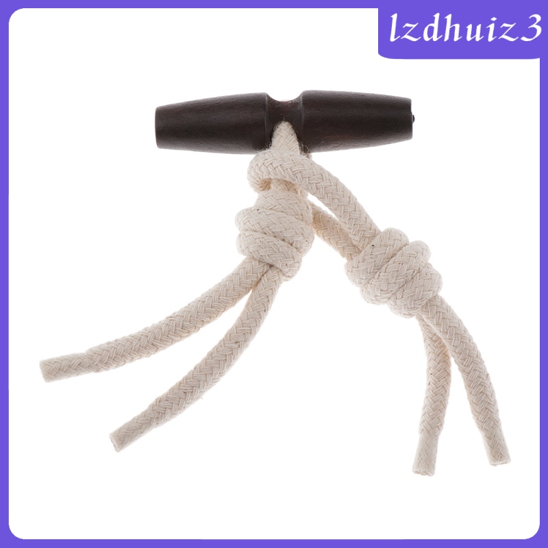 Set 4 Nút Gỗ Đá Quý Sang Trọng Kèm Dây May Áo Khoác