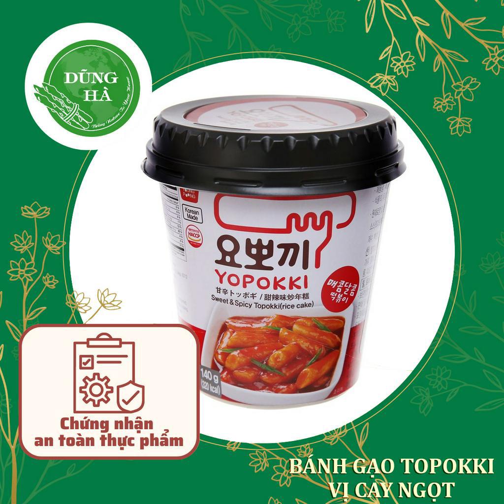 bánh gạo topokki vị cay ngọt