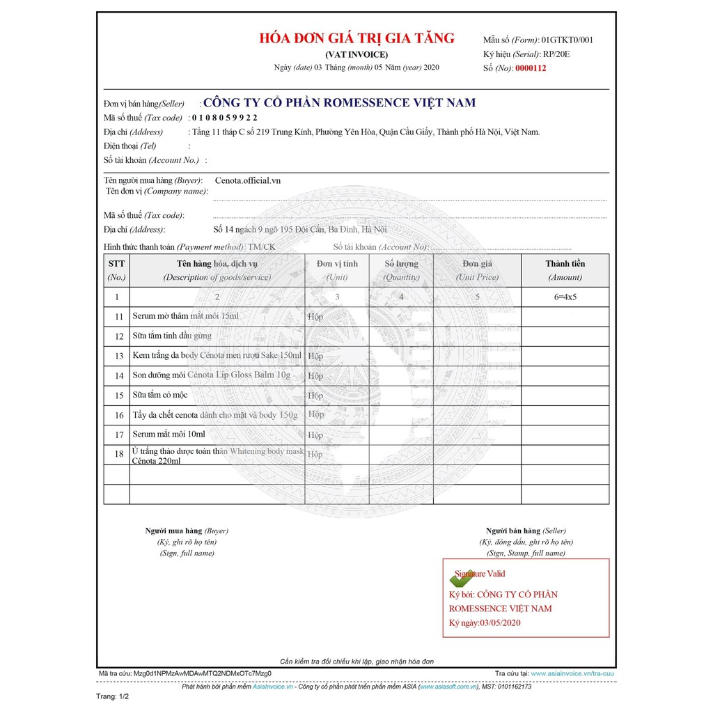 Ủ trắng thảo dược toàn thân Whitening body mask Cénota 220ml, dưỡng ẩm, mềm da, dưỡng da trắng hồng tự nhiên  - Mã C08 | BigBuy360 - bigbuy360.vn