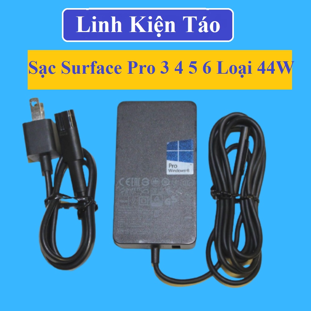 Sạc Microsoft Surface Pro 3 4 5 6 Loại 44W