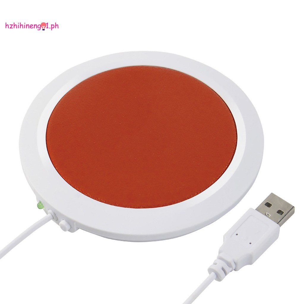 Đế Lót Ly Bằng Pu Cách Nhiệt Có Thể Hâm Nóng Bằng Điện Usb Hzn01