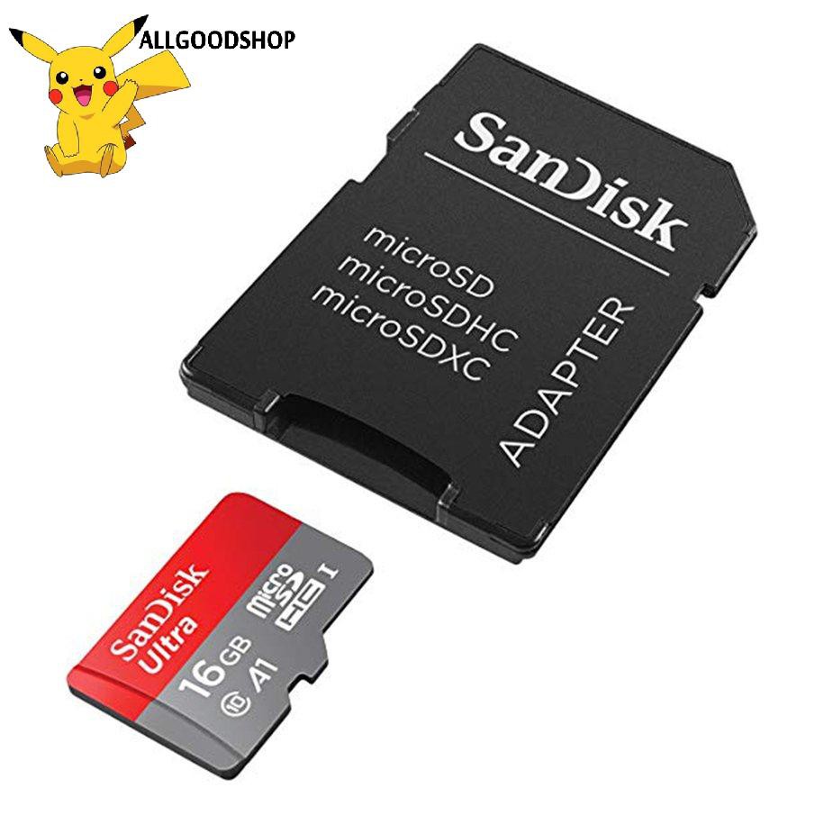 Thẻ Nhớ Sandisk 100mb / S Ultra A1 Class 10 Micro Sd 32g / 64gb / 128gb / 256gb / 512gb Micro Sd