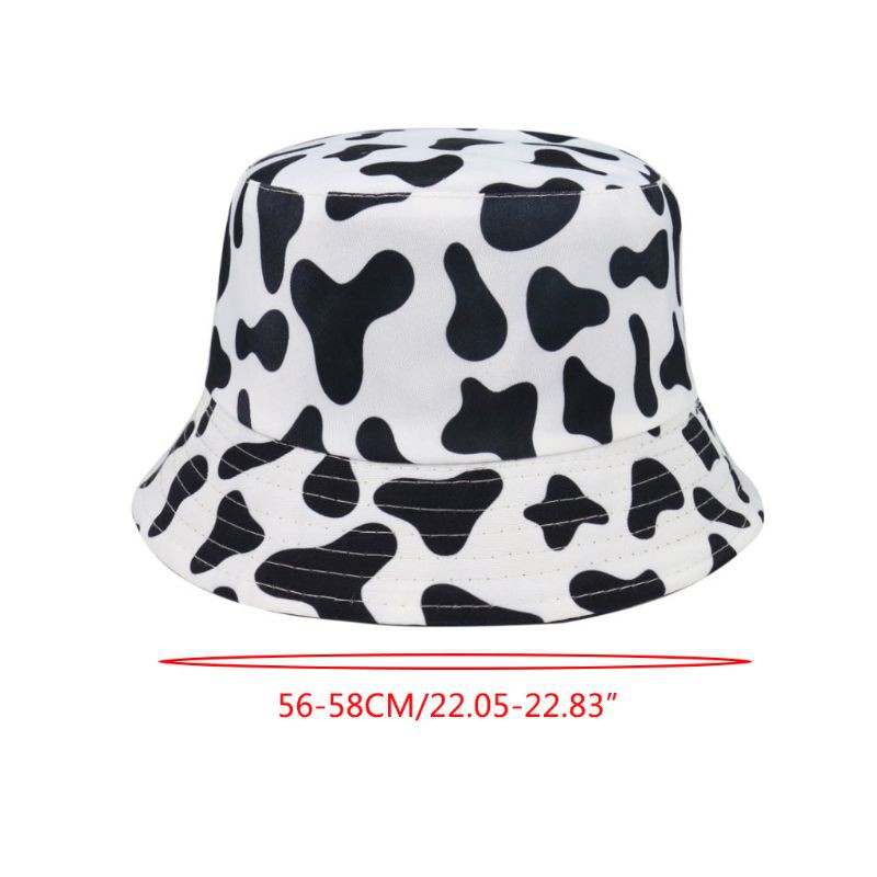 Mũ Bucket Unisex Chất Liệu Cotton Màu Trơn