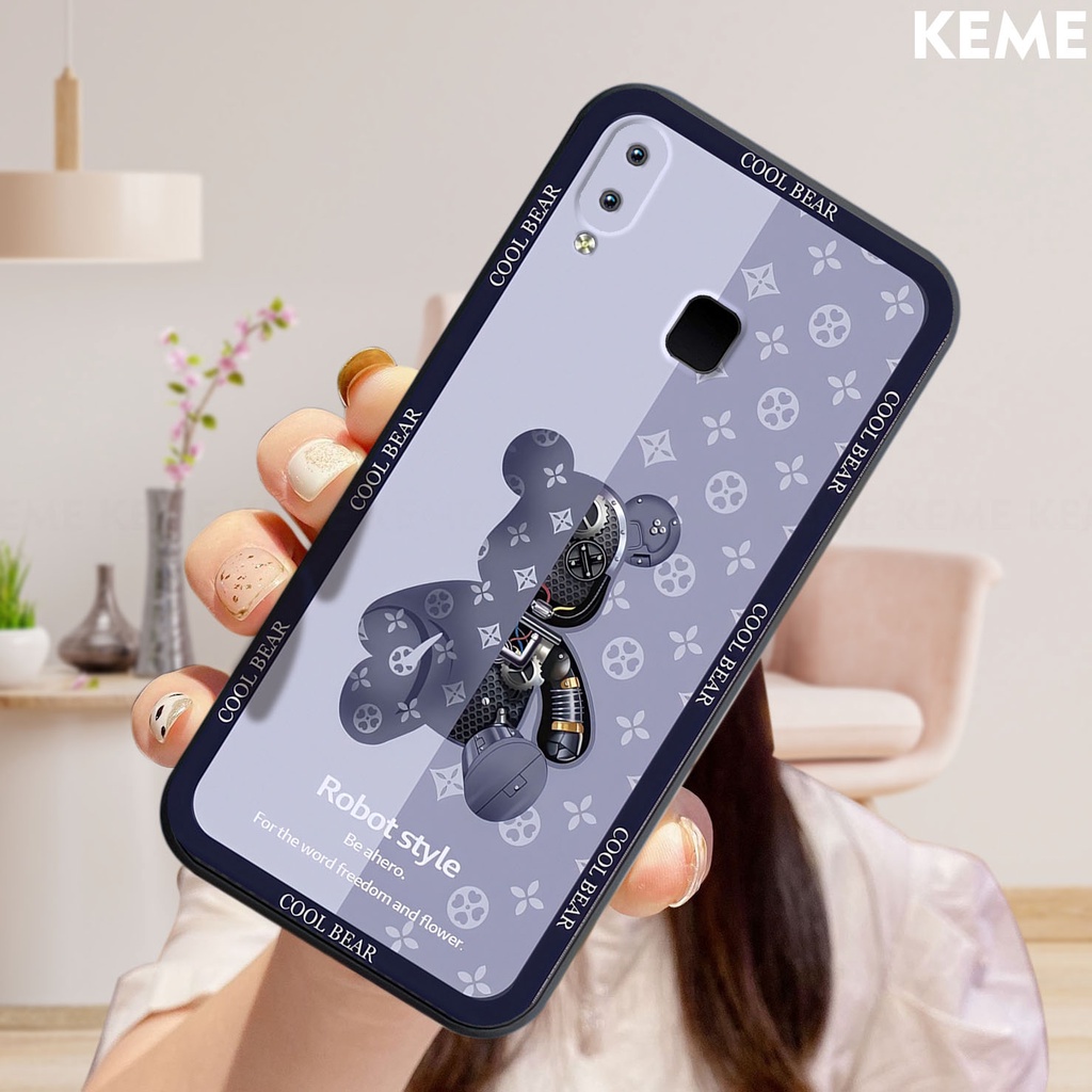 Ốp lưng Vivo V9 / V9 Youth / Y85 / Y89 / Z3x / Z1 / Z1i / Z1 Lite / 1723 / 1726 / 1727 in hình Kaws và Bearbrick