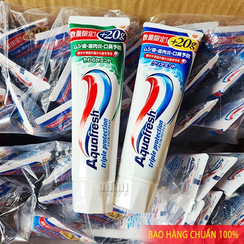 Kem đánh răng Aquafresh Nhật Bản 160g