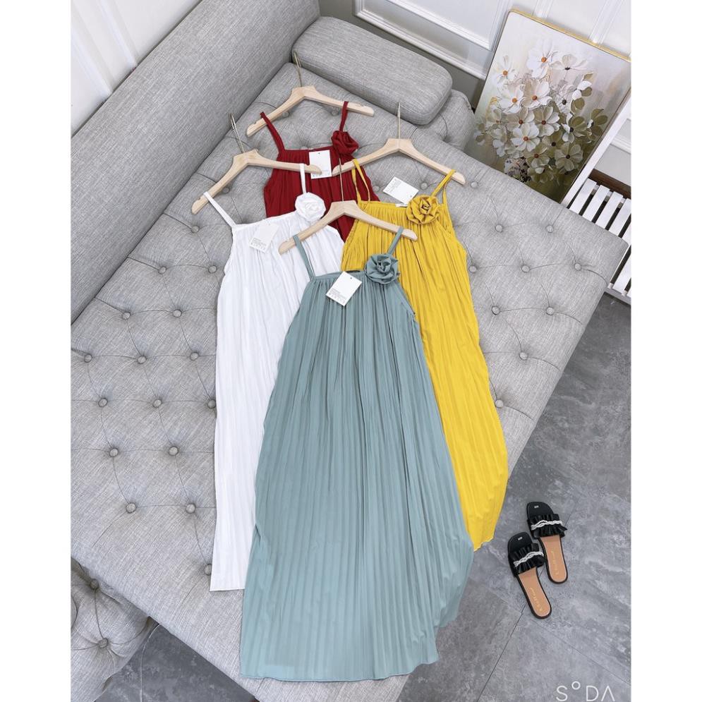 Maxi Yếm Hoa Cài Dập Ly sIÊU Xinh | BigBuy360 - bigbuy360.vn