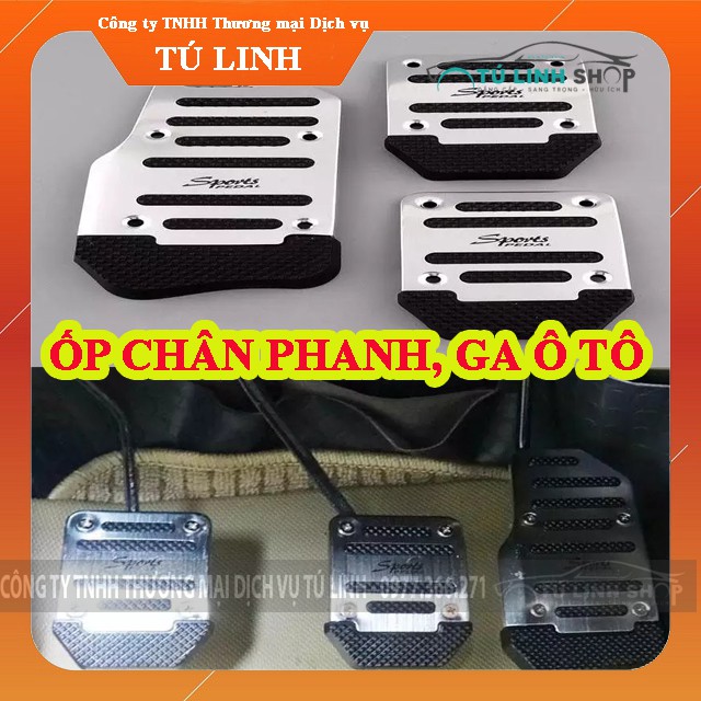 Ốp chân phanh ga côn cho xe số sàn và số tự động